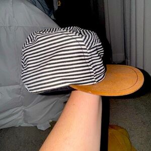 George Hats Striped Trucker Hat
